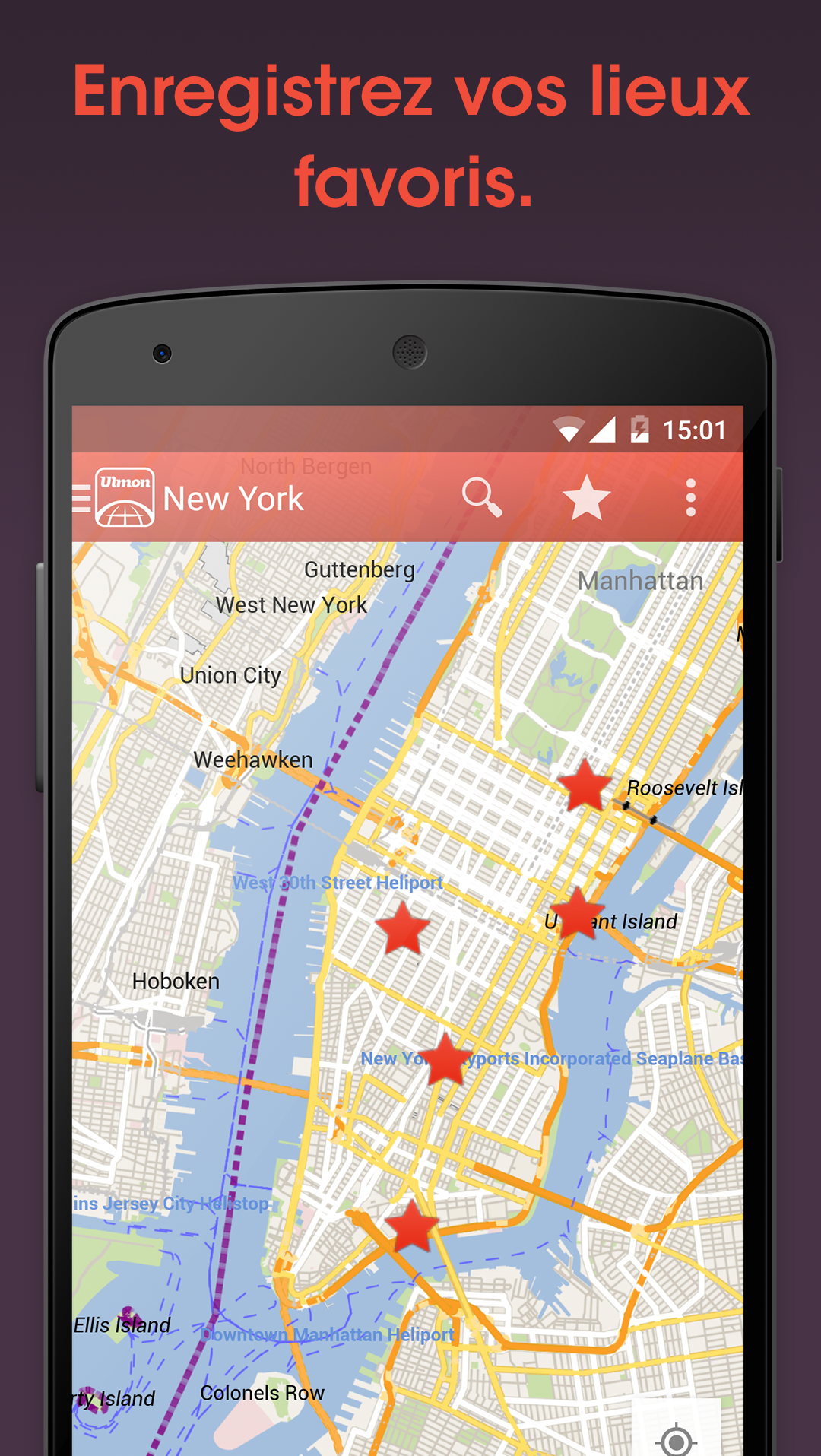 Android application City Maps 2Go Pro Offline Maps screenshort