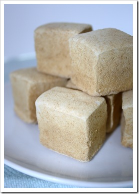 homemade maple marshmallows