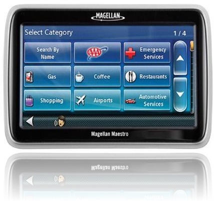 Magellan Maestro 4700 4.7 Inch Widescreen Bluetooth Portable GPS Navigator