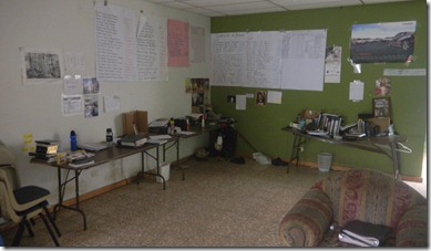 Study area at David's Apartment