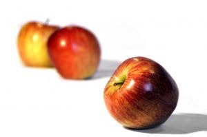 Apple Fish Background