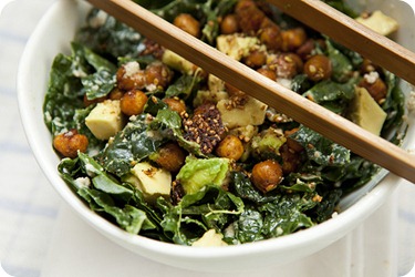 kale chickpea salad