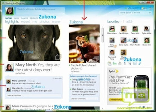 Messenger 2010 y su integración con las Redes Sociales messenger 2010 Messenger 2010 y su integración con las Redes Sociales