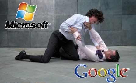 google microsoft Google y Microsoft demandados por una Discográfica