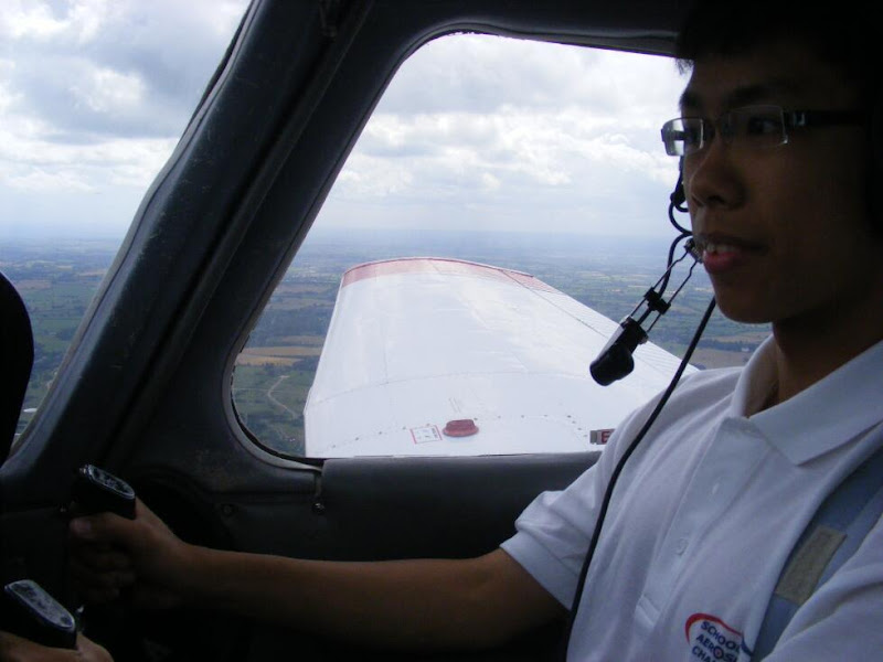 Me flying the PA28!