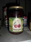 Ich fand besonders die hier abgebildeten Kirschen lecker. Sie sahen für ihr Alter (min. 18 Jahre) auch noch wirklich gut aus.