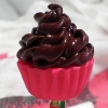 Chocolate-Pink Cupcake Ring