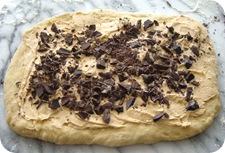 Bun dough with filling Bun dough with filling