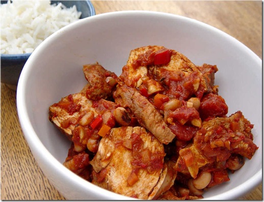 Tea-poached Chicken Chilli