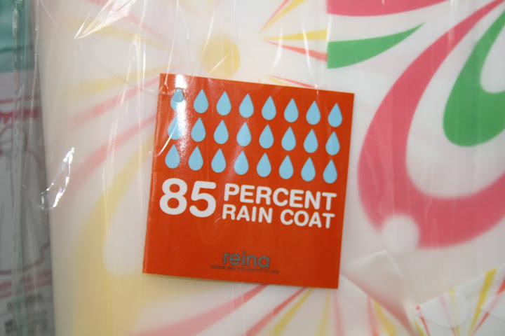 85 percent rain coat