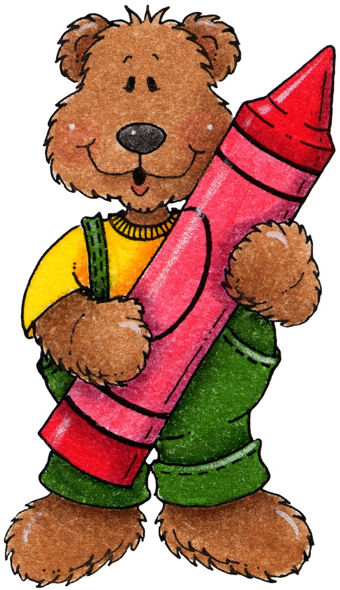 [clipart decpoupage Teddy Bear Crayon[4].jpg]