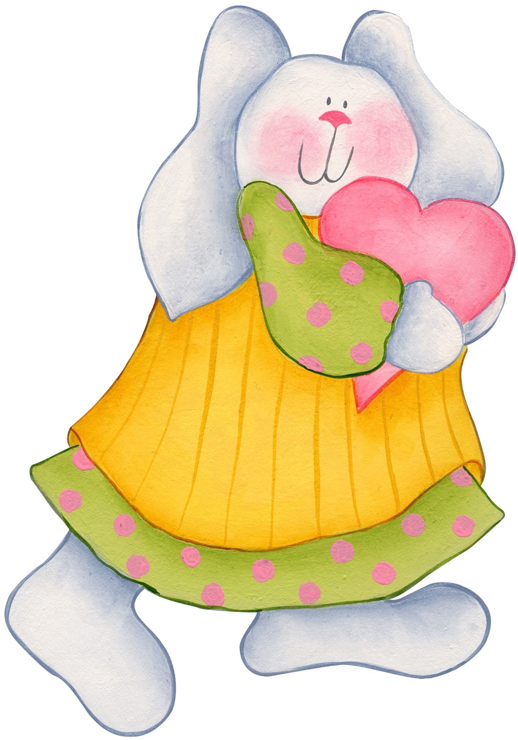 [imagens decoupage clipart figura decoupage  Bunny with Heart01[4].jpg]