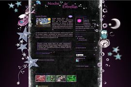 Plantilla Noche de Estrellas