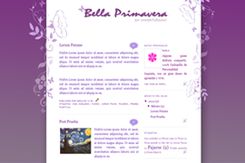 Plantilla Bella Primavera