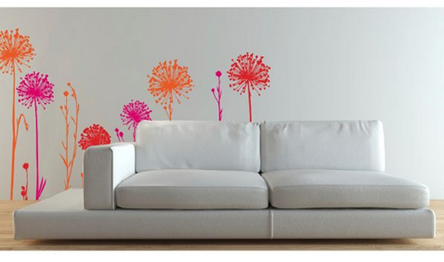 Decoración usando Diente de león DIENTE DE LEON habitacion