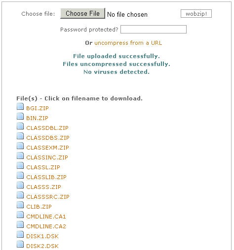 Wobzip in action 2 Wobzip in action 2