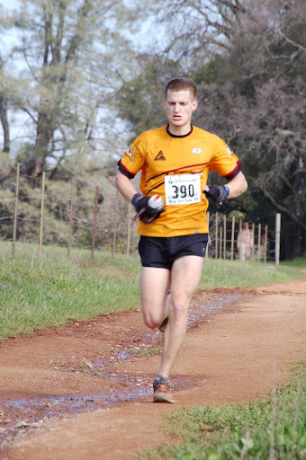 Myself near the finish, photo courtesy Jean Pommier