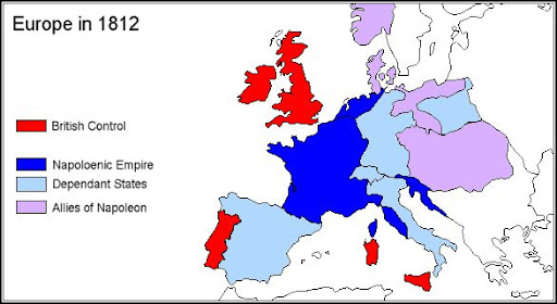 Map Of 1812 Europe. On a number of occasions,