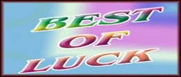 best of luck best of luck