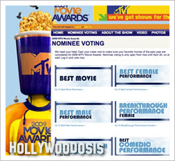  Lista de nominados MTV Movie Awards 2009: Twilight y HSM3 entre los favoritos