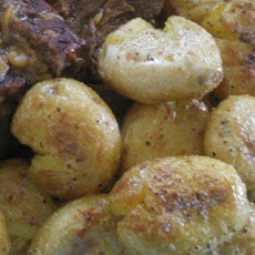 Buttery Roasted Crushed Potatoes