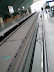 The MagLev platform - magnetic levitation train. Goes from Shanghai to the Pudong airport in about 7 minutes. Which isn't bad, considering its about 45 km... 270 mph tops.