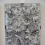 Minibeasts: Terrible Lizard Edition ink and thread on paper by Cathy Durso