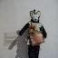 Dweezil, mixed media by Marcella Stasa