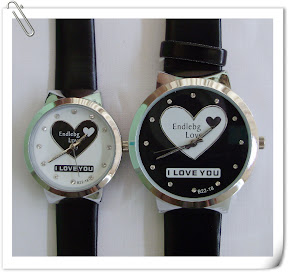 I Love U Couple Watch