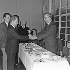 Winners of the Dumfries First Aid competition involving all companies including the Fire Service and the Police - Jim McCartney, Alex Hogg, Lindsay Graham, Jimmy Gilpin, Frank Heaton, Bruce Bower & Jimmy Addison
