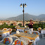 Fethiya - hotel Pelin - jadalnia na dachu