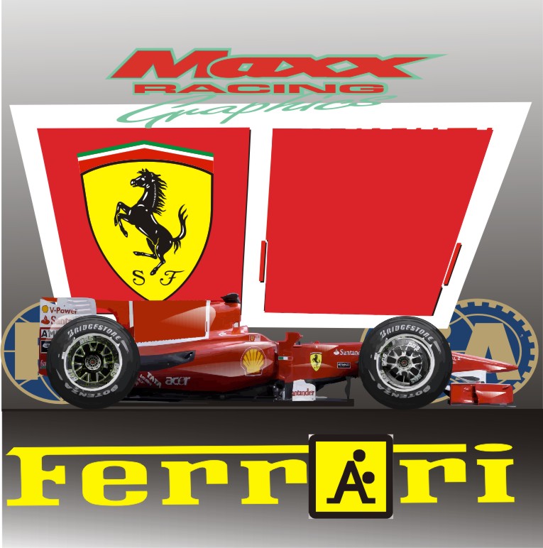 рекламные логотипы Ferrari