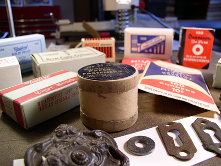 Vintage office supplies