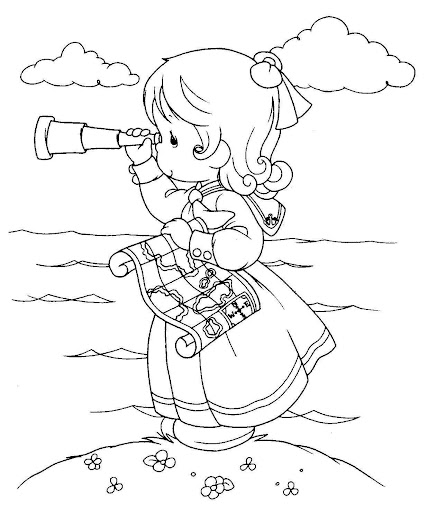 Sailor coloring pages