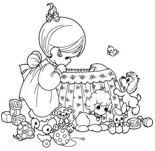 baby nurse coloring pages