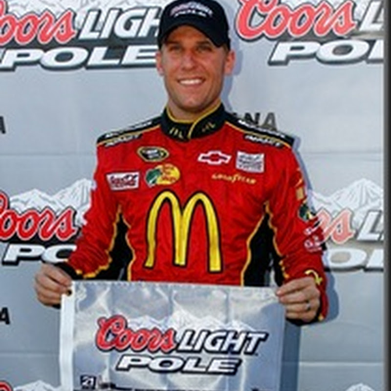 Sprint Cup Race Lineup:  McMurray Takes Pole for Pepsi Max 400