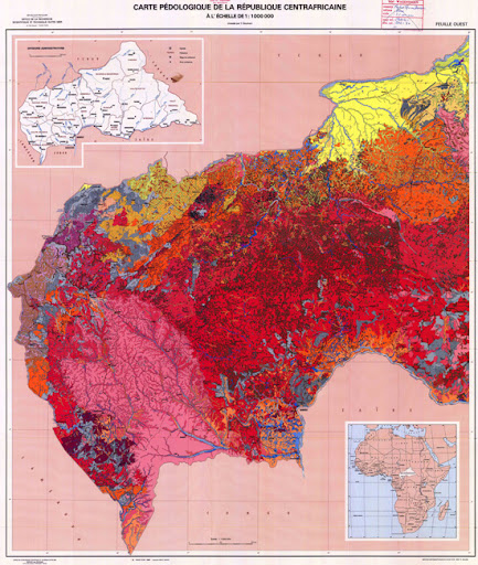 map of gabon africa. Soil Maps of Africa