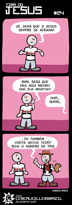 Tira do Jesus com o São-paulino e o gaúcho