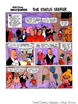 Walt Disney - Uncle Scrooge - Status Seeker