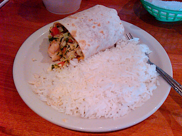 Shrimp Burrito
