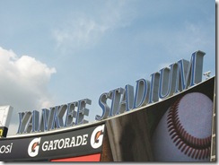 Yankee Stadium Sign
