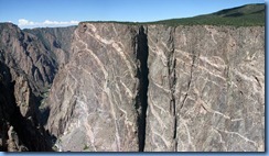 6134 Black Canyon of the Gunnison National Park South Rim Rd Painted Wall CO Stitch