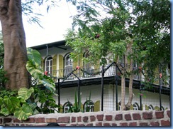 7333 Key West FL - Conch Tour Train - Ernest Hemingway House