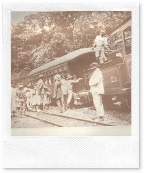 Ferrocarril ,La Vega-Sánchez, 1924