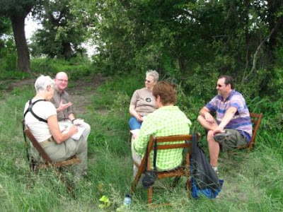 Dave Fox teaching in Botswana Dave Fox teaching in Botswana