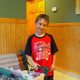 Jake and his Easter basket