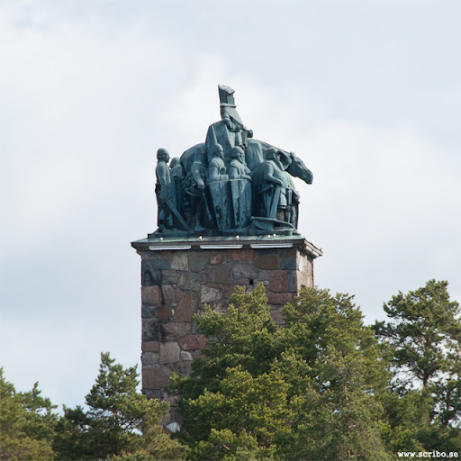 Sten Sturemonumentet uppe på Kronåsen