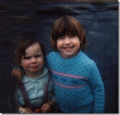 Katie and Kelley - 1983