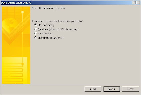 InfoPath Options