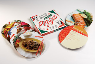 It only looks like a pizza box! Inside are nutritious, delicious and affordable recipes designed for busy, new cooks - from Mama Says.